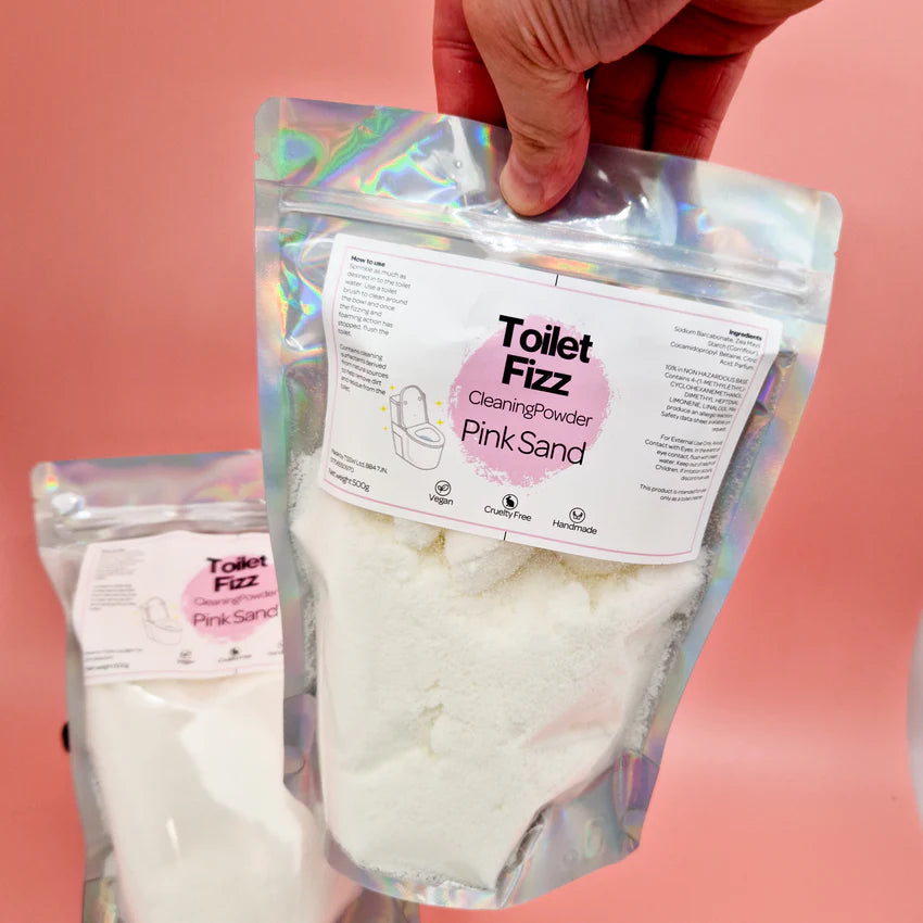 Pink Sand Toilet Fizz