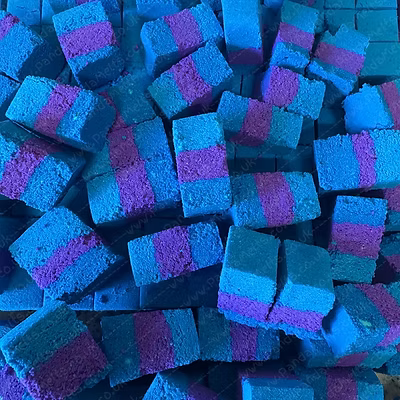 Blueberry Frosting Bath Rocks