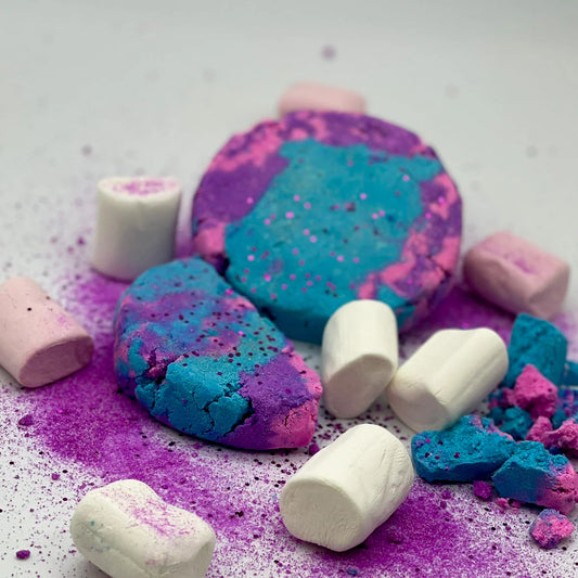 Candyfloss & Marshmallow Bubble Block