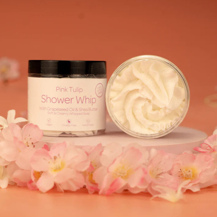 Pink Tulip Whipped Soap