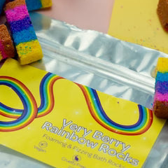 Mixed Berries Bath Rocks