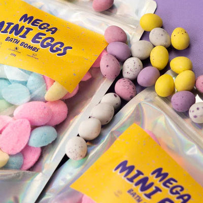 MEGA Mini Egg Bath Bomb Rocks