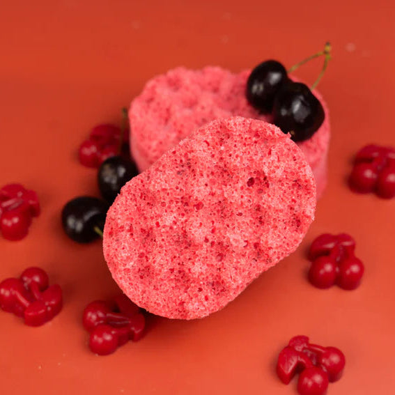 Mini Cherry Soap Sponge